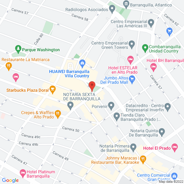 Map of Altamura S.A.S.