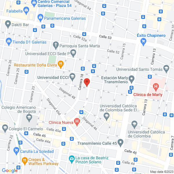 Mapa de Proyectando Asesorías En Gestión Organizacional S.A.S.