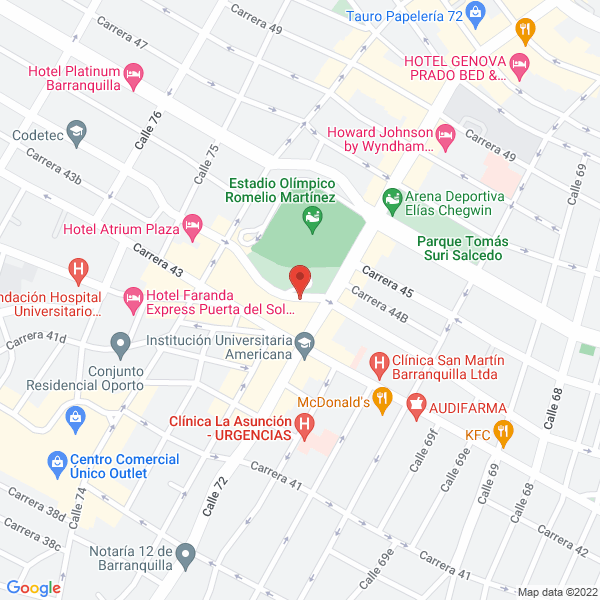 Map of Agrosoluciones Del Campo S.A.S.