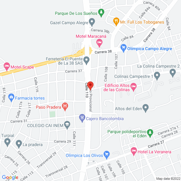 Map of Ingeniería Y Precision Global S.A.S.