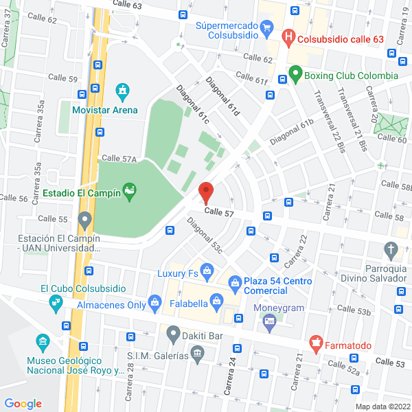 Mapa de Colsago Comunicaciones S.A.