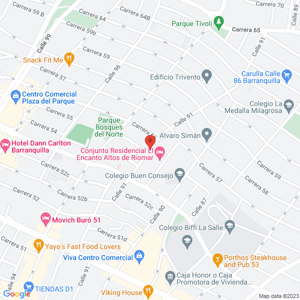 Map of Realizacion De Ideas Visuales Producciones S.A.S. - Rivp S.A.S.