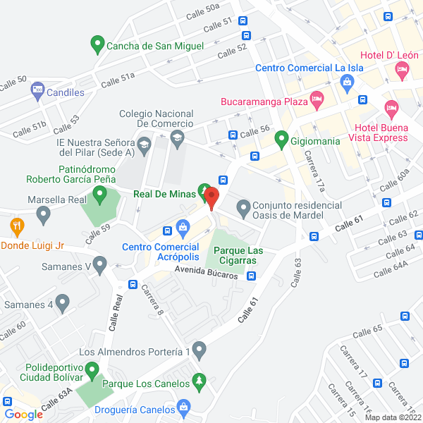Map of Agrofood Colombia S.A.S