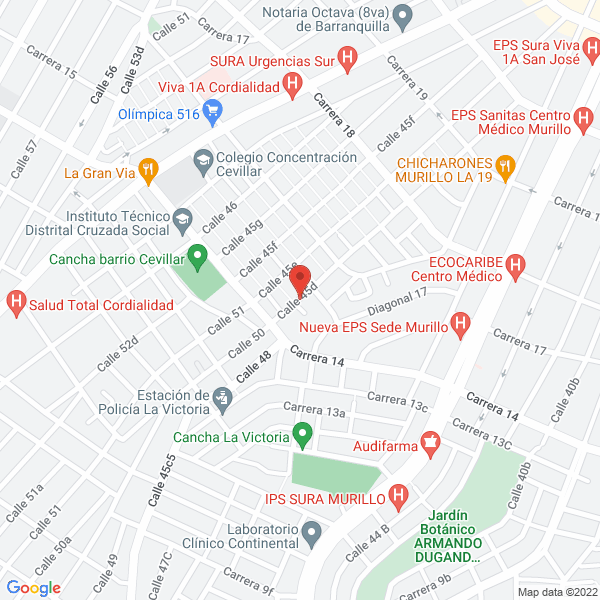 Map of Control Global Automation S.A.S.