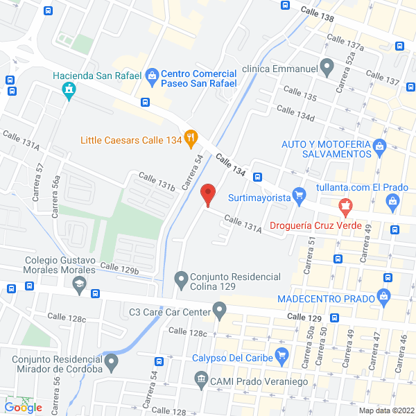 Mapa de Construcción Diseño Y Consultoría S.A.S.
