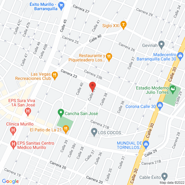 Map of Nano Tecnología Diesel S.A.S.