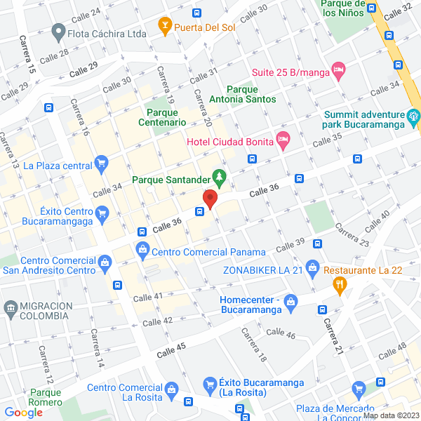 Map of Jaime Rodríguez Diseño Y Construcción S.A.S.