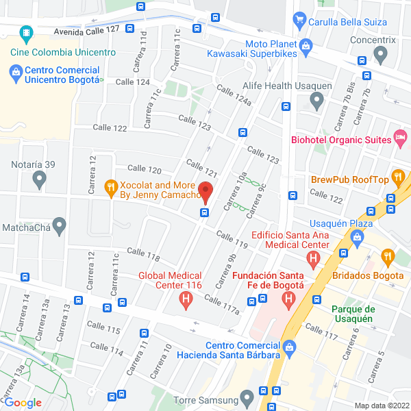 Mapa de Metro Public Relations Latino S.A.S.
