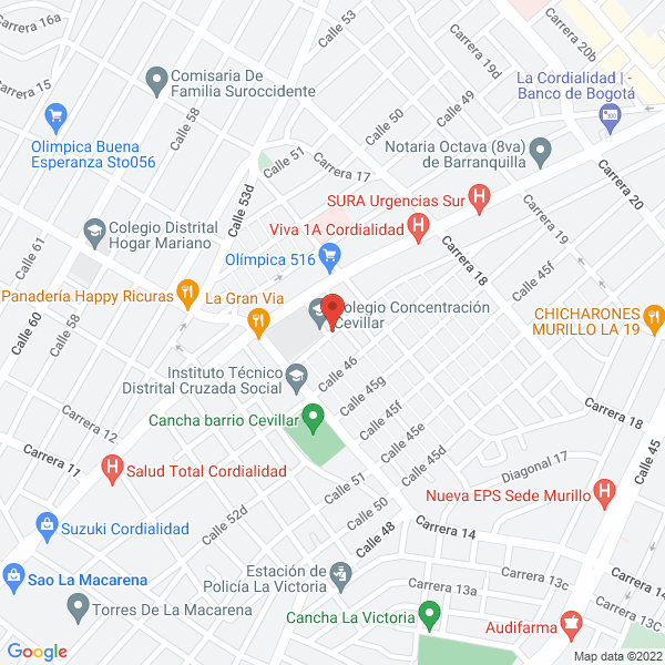 Map of Asociados L. & S. Inversiones S.A.S.