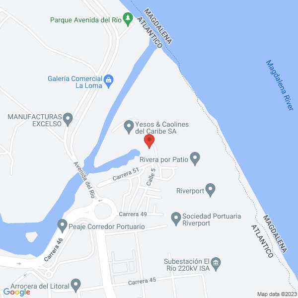 Map of Fijaciones Del Caribe S.A.S.