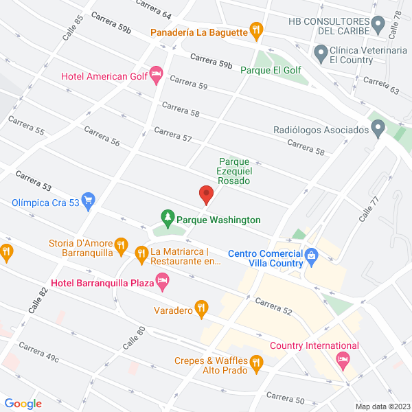 Map of Natural Innovacion Desarrollo Y Organizacion S.A.S. Sigla Nido Comercial S.A.S.