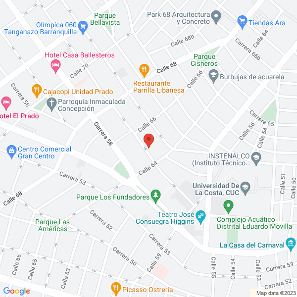 Map of Fluid Handling Services S.A.S. Sigla F H S S.A.S.