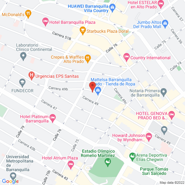 Map of Nano Technologies Ltda.