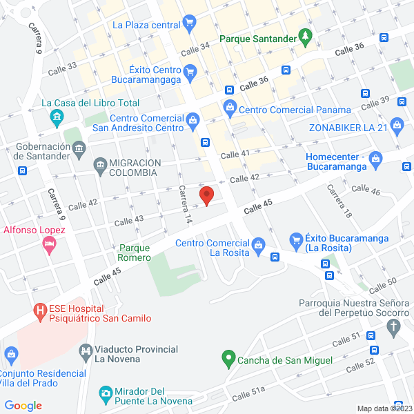 Map of Proagrocesar S.A.S.