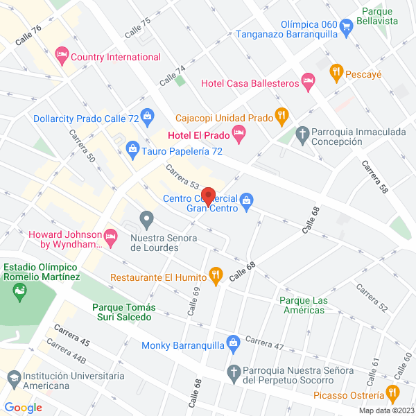 Map of Photo Estudio Profesional Emilio Yidi S.A.S.