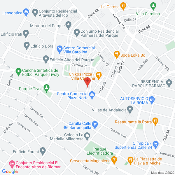 Map of Asesoria En Tecnologia & Software S.A.S.