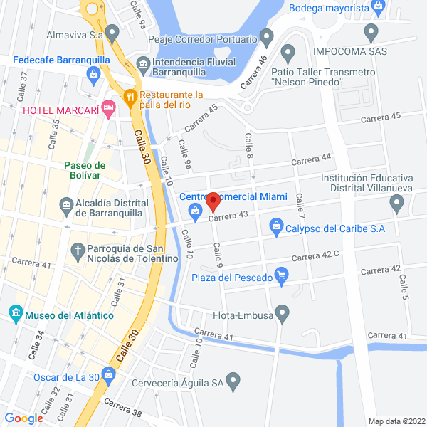 Map of Fadivi S.A.S.