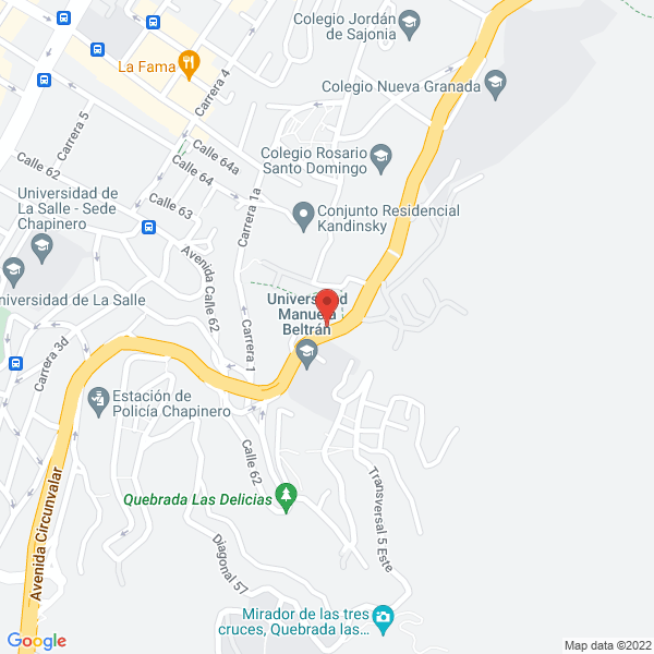 Mapa de Gerardo Fresneda S.A.S.