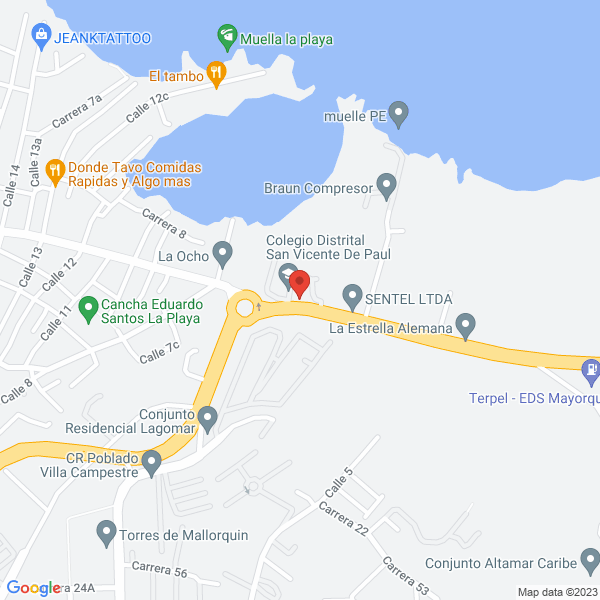 Map of Econova Chemical S.A.S.