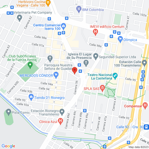 Mapa de International Call Center Service Ics S.A.S.