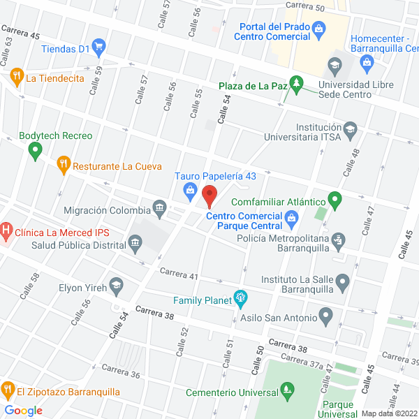 Map of Maxirines S.A.S.