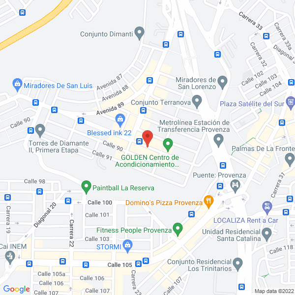 Map of Táctico Marketing Y Eventos S.A.S.