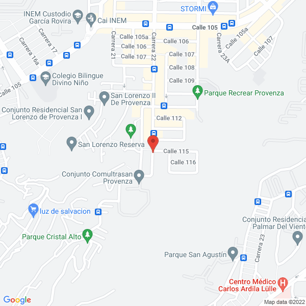 Map of Fabio Orejarena Quintero Y Cía. Ltda.