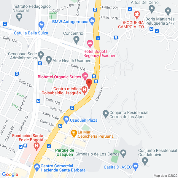 Mapa de W E Team Ltda.