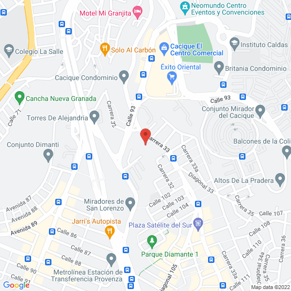 Map of Ipixel S.A.S.