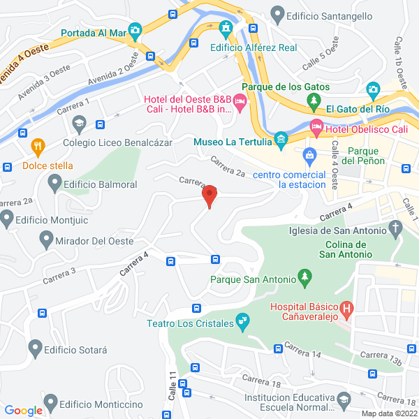 Mapa de Asesorarte Capital Humano S.A.S