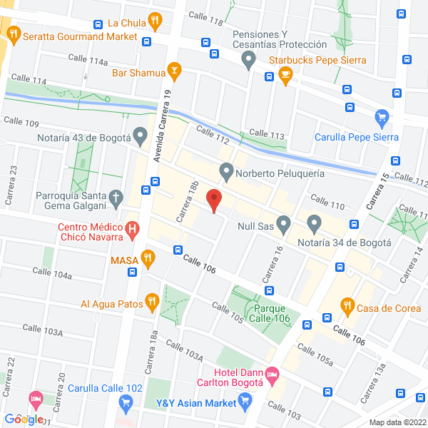 Mapa de Ciconia Trading Company S.A.S.