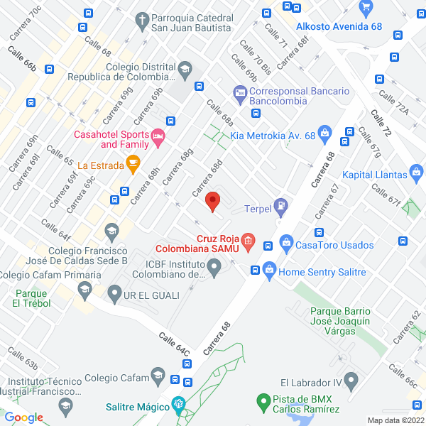 Mapa de Grupo Penta Distribuidores S.A.S.
