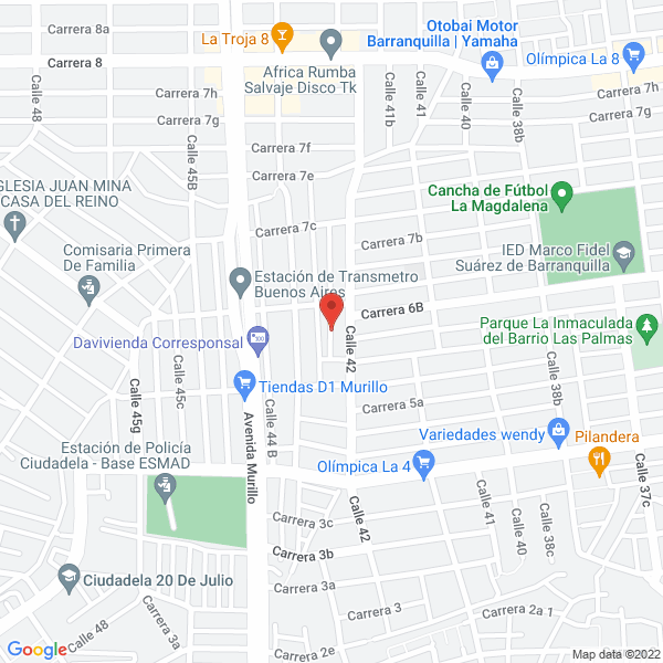 Map of Masirhuma S.A.S.