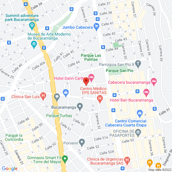 Map of Shakespeare.Co S.A.S.