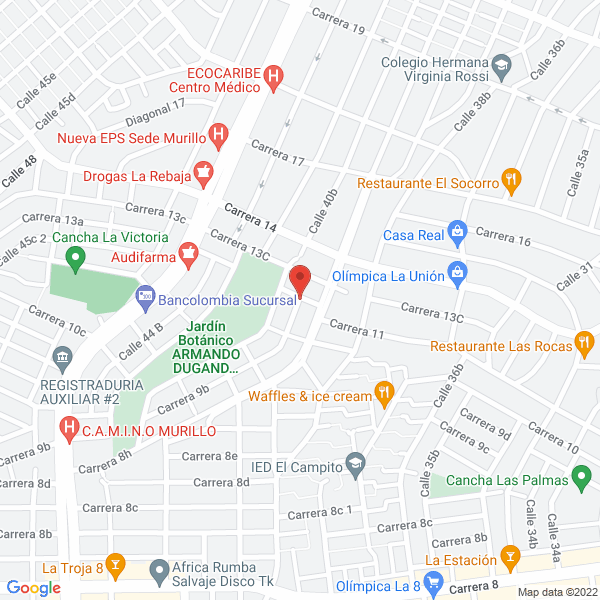 Map of Distribuidora Burse S.A.S.