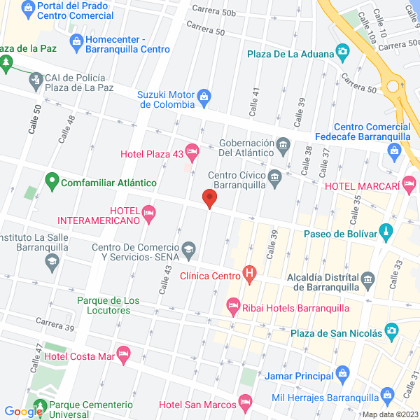 Map of Mister Plas J.L. S.A.S. Sigla Mr. Plas J.L. S.A.S.
