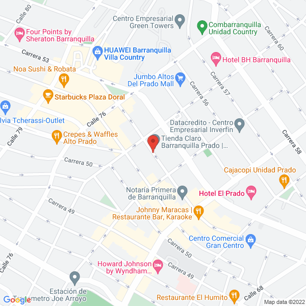 Map of Systems Business Solutions S.A.S.