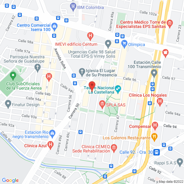 Mapa de Nelson García Y Cía. World Service Ltda.