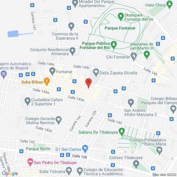 Mapa de Supermercados La Pirámide Ltda.