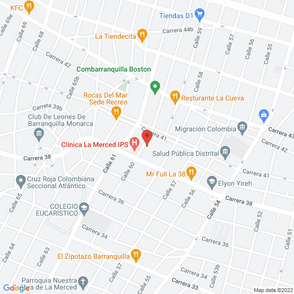 Map of Taxis Libres Del Atlántico S.A.S.
