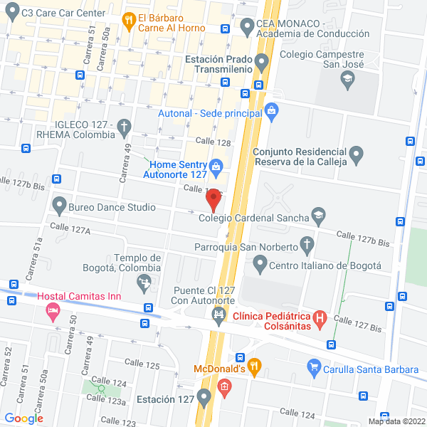 Mapa de Renta Grande Ltda.