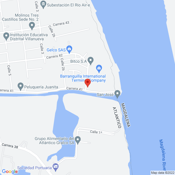 Map of Carite Ltda.