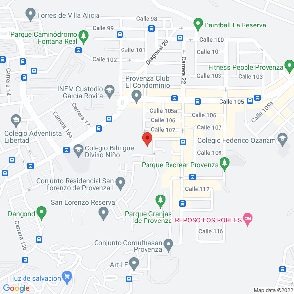 Map of Disdotaseg S.A.S.