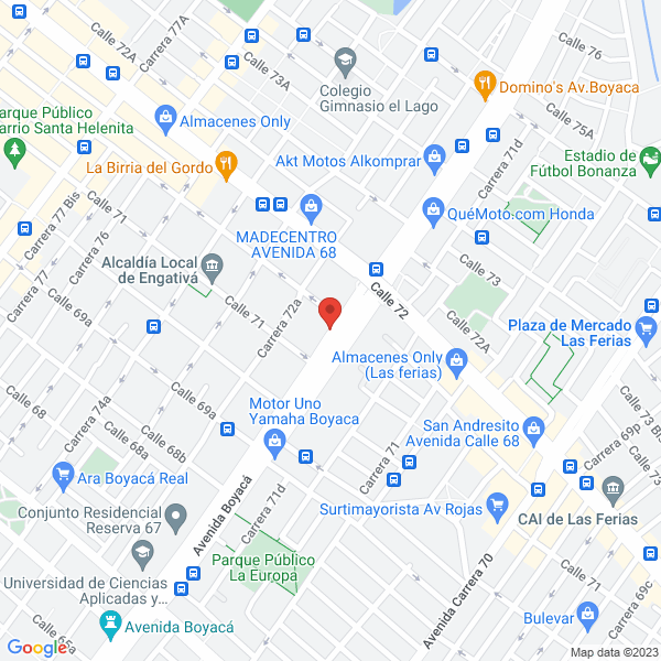 Mapa de Yamaki S.A.S.