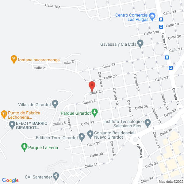 Map of Servhimec S.A.S.