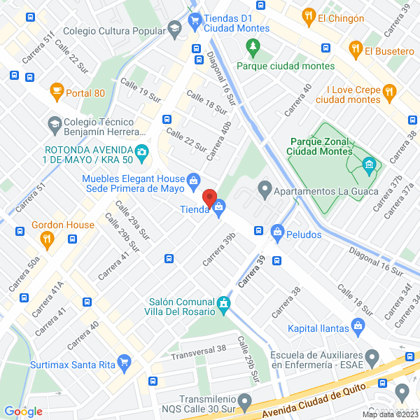 Mapa de Climas Y Servicios De Colombia S.A.S.