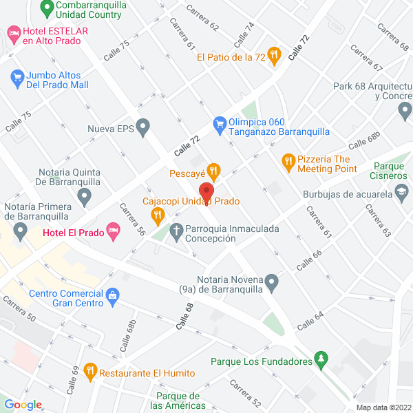 Map of A.M.I. Servicios S.A.