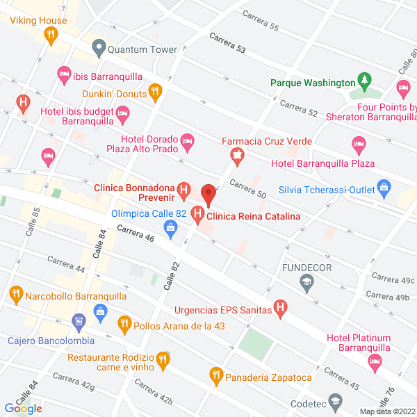 Map of Pastryfondant Barranquilla S.A.S.