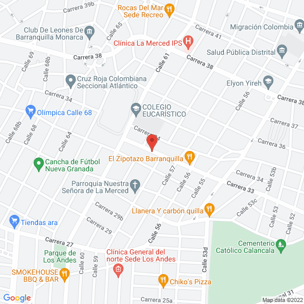 Map of Servicios Globales Ltda.