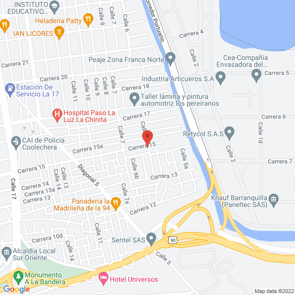 Map of Distriventanas Hernandez S.A.S.